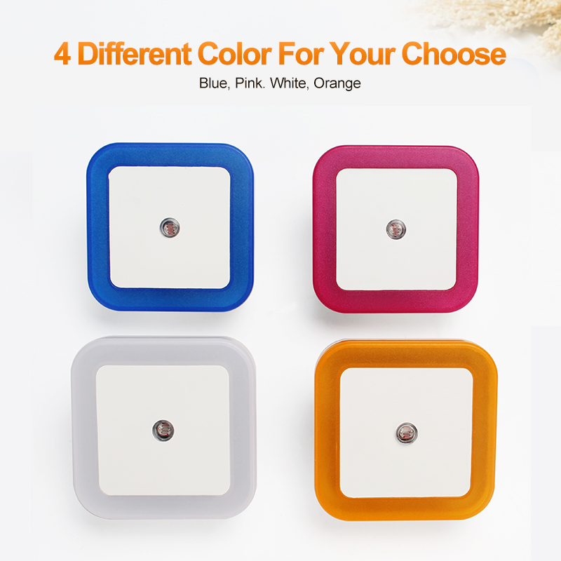 Floating Nightstand With Led Light - ไฟกลางคืน LED ขนาดเล็ก ควบคุมด้วยเซ็นเซอร์แสง 110V 220V