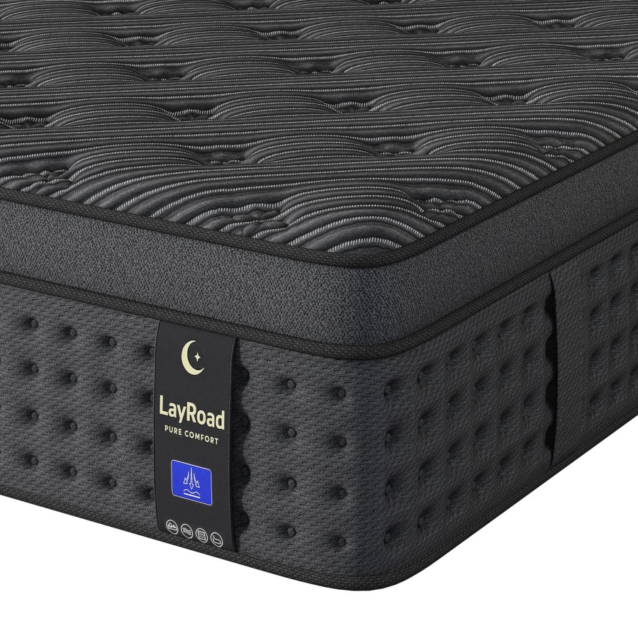 ที่นอนเมมโมรี่โฟมไฮบริดขนาด 12 - Memory Foam Mattress In A Box Queen บทวิจารณ์และราคา