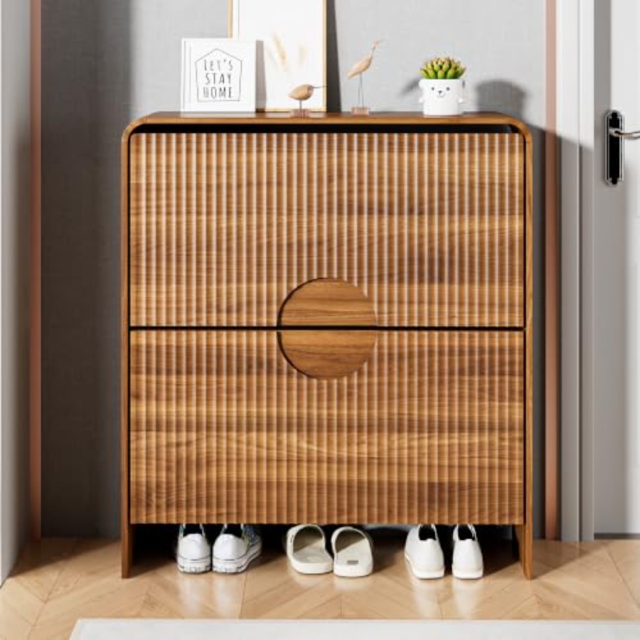 ตู้เก็บรองเท้าทรงแคบสำหรับทางเ - Shoe Rack Cabinet Narrow Entryway บทวิจารณ์และราคา
