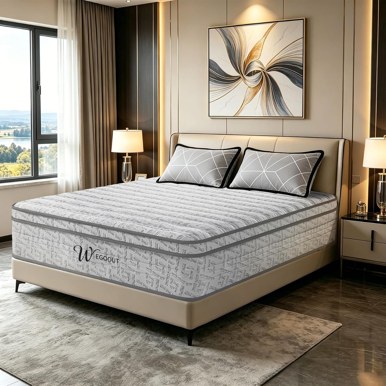 ที่นอนควีนไซส์ 12 นิ้ว, ที่นอน - Memory Foam Mattress In A Box Queen บทวิจารณ์และราคา