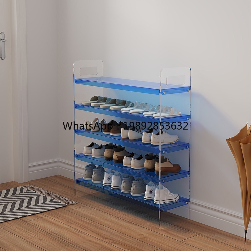 ชั้นวางรองเท้าไม้จริงแบบเรียบง - Shoe Rack Cabinet Narrow Entryway บทวิจารณ์และราคา