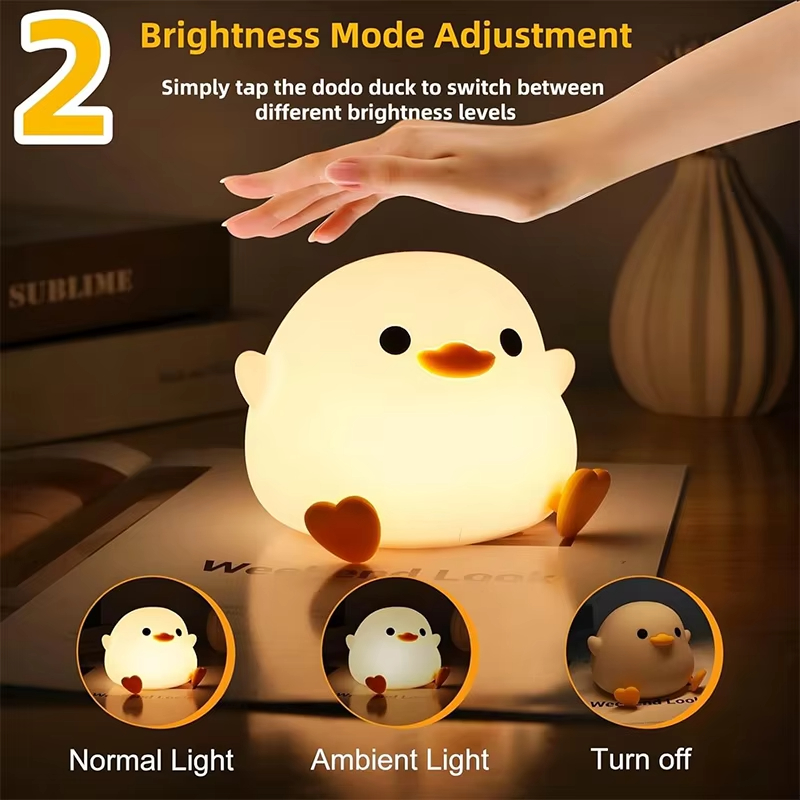 โคมไฟ LED รูปเป็ดน่ารัก โคมไฟซ - Floating Nightstand With Led Light บทวิจารณ์และราคา
