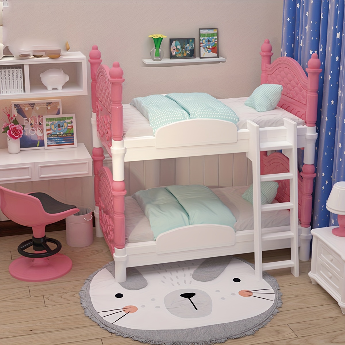 บ้านตุ๊กตาขนาดเล็ก เตียงคู่ ห้ - Bedroom Furniture บทวิจารณ์และราคา