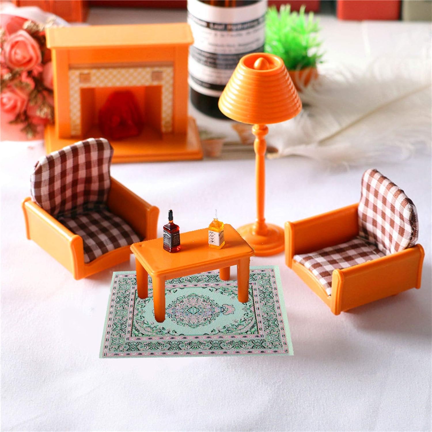 1/12 สเกลชุดเฟอร์นิเจอร์บ้านตุ - Bedroom Furniture บทวิจารณ์และราคา