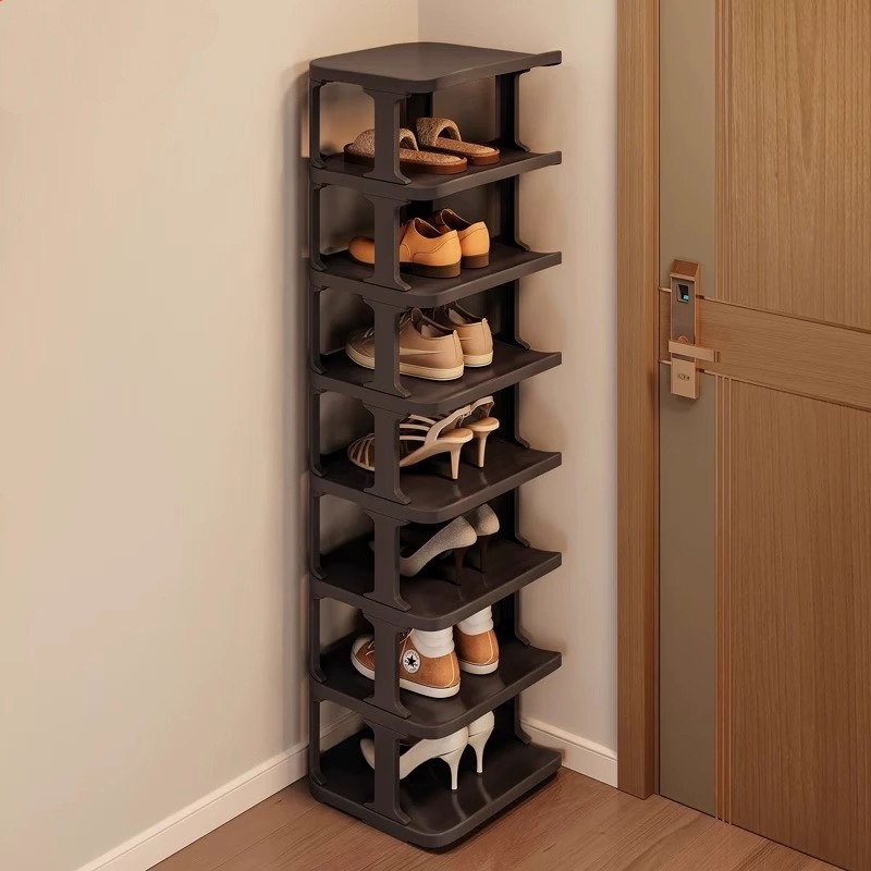 ชั้นวางรองเท้าแบบแนวตั้งช่องแค - Shoe Rack Cabinet Narrow Entryway บทวิจารณ์และราคา