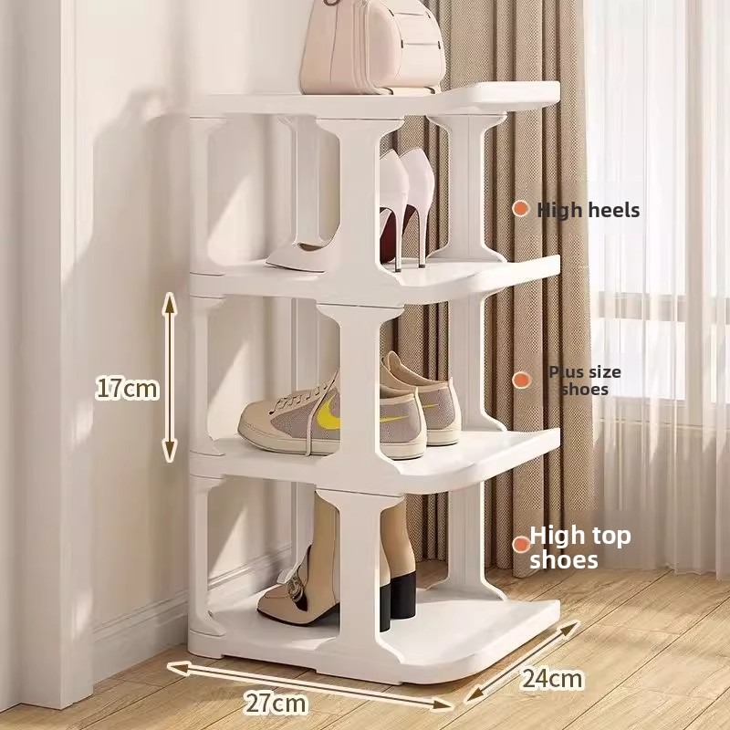 ชั้นวางรองเท้าแบบแนวตั้งช่องแค - Shoe Rack Cabinet Narrow Entryway บทวิจารณ์และราคา