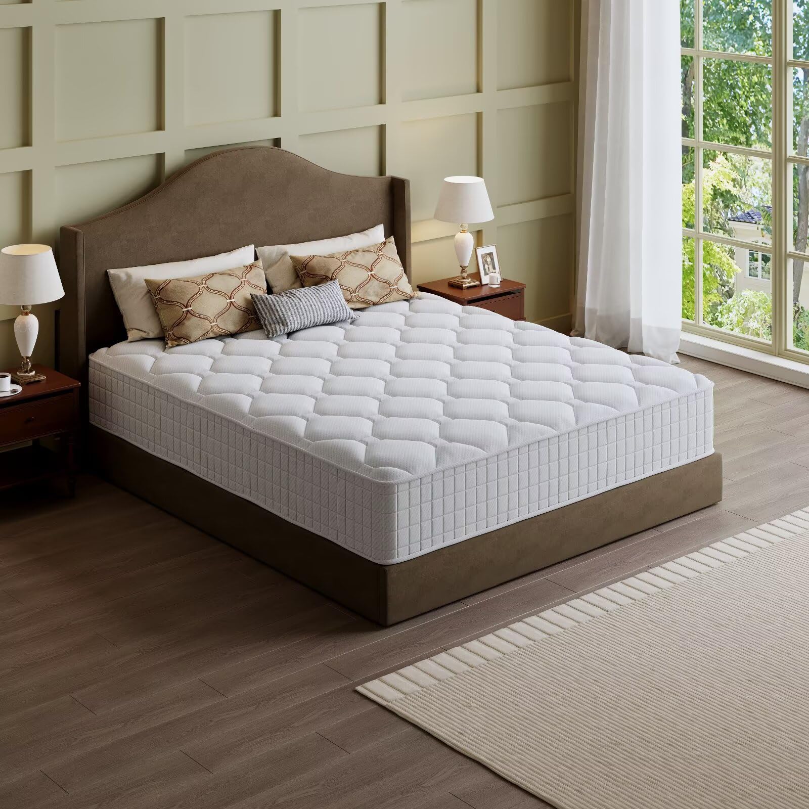 ที่นอนควีนไซส์, ที่นอนไฮบริดเม - Memory Foam Mattress In A Box Queen บทวิจารณ์และราคา